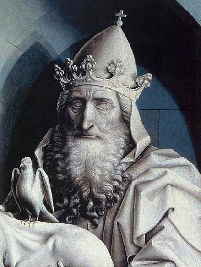 Robert Campin The Holy Trinity